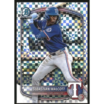 2025 Bowman Chrome Draft X-Fractors #BDC169 Sebastian Walcott