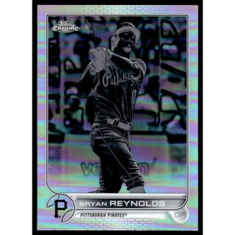 2022 Topps Chrome Negative Refractors #155 Bryan Reynolds