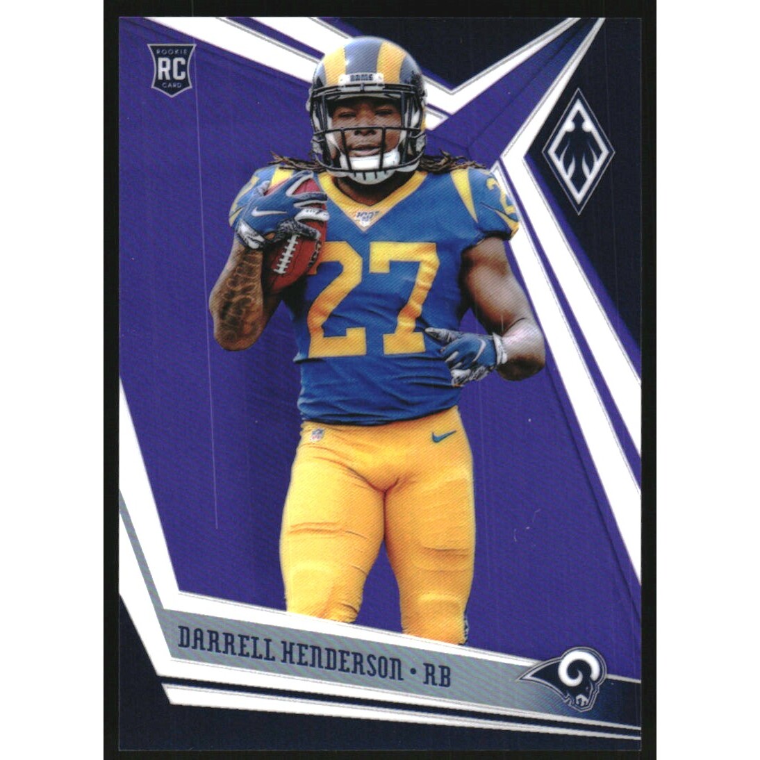 2019 Panini Phoenix Purple #125 Darrell Henderson