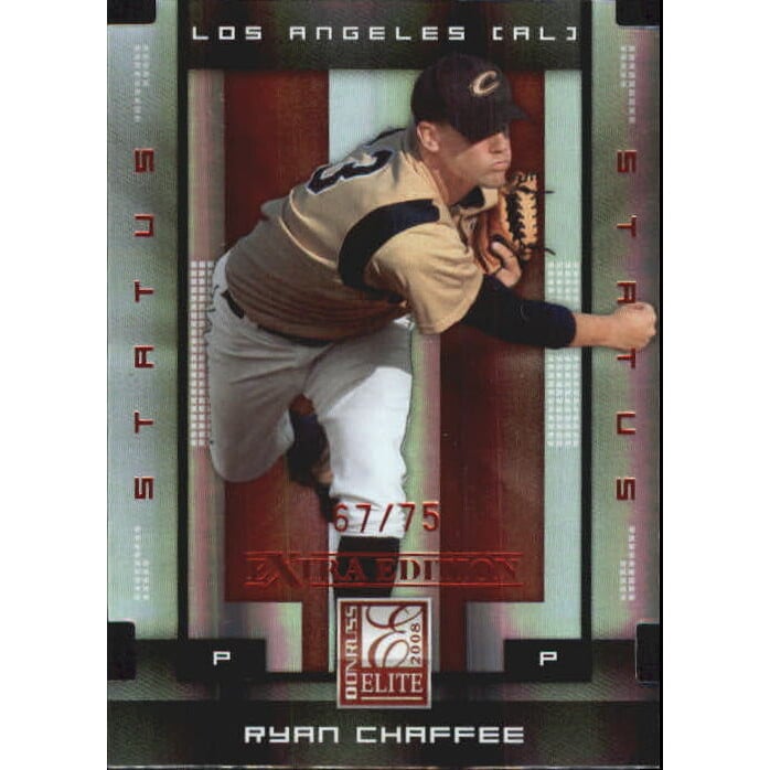 2008 Donruss Elite Extra Edition Status #83 Ryan Chaffee