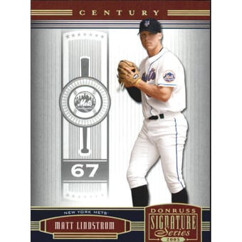 2005 Donruss Signature Century Proofs Gold #77 Matt Lindstrom