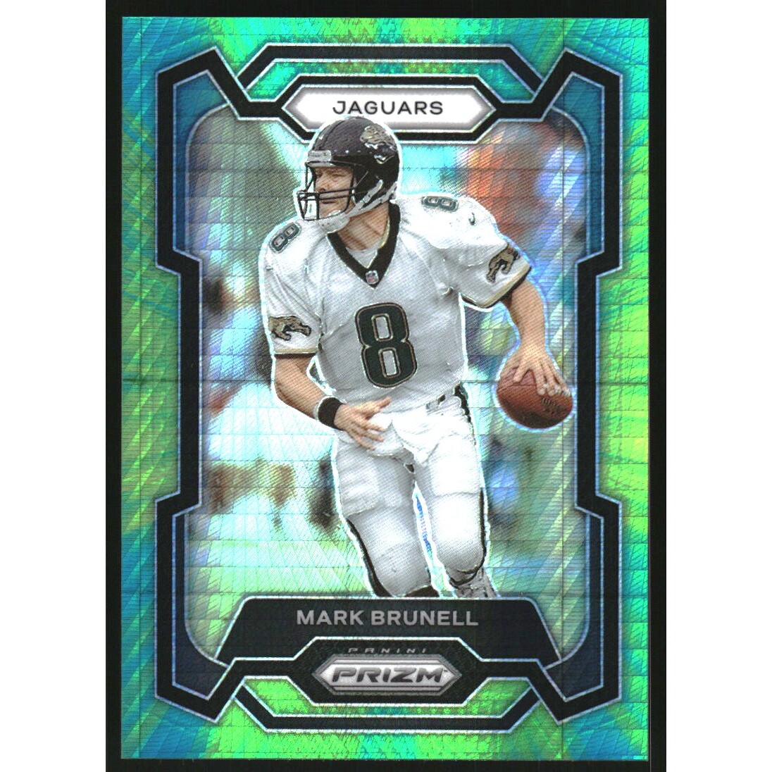 2023 Panini Prizm Prizms Hyper #136 Mark Brunell