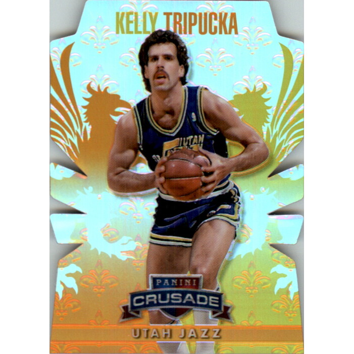 2013-14 Panini Crusade Insert Orange Die Cut #84 Kelly Tripucka