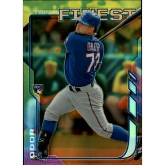 2014 Finest Orange Refractors #40 Rougned Odor