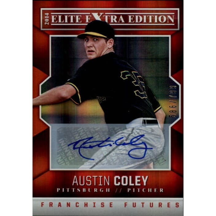 2014 Elite Extra Edition Franchise Futures Signatures #84 Austin Coley/799