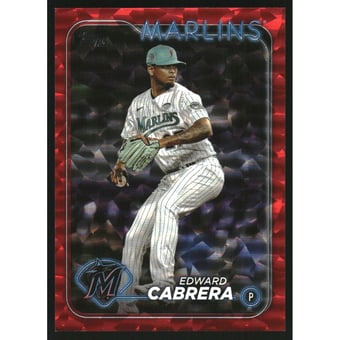 2024 Topps Red Foil #465 Edward Cabrera