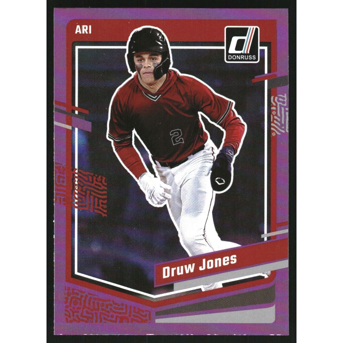 2023 Donruss Holo Purple #91 Druw Jones