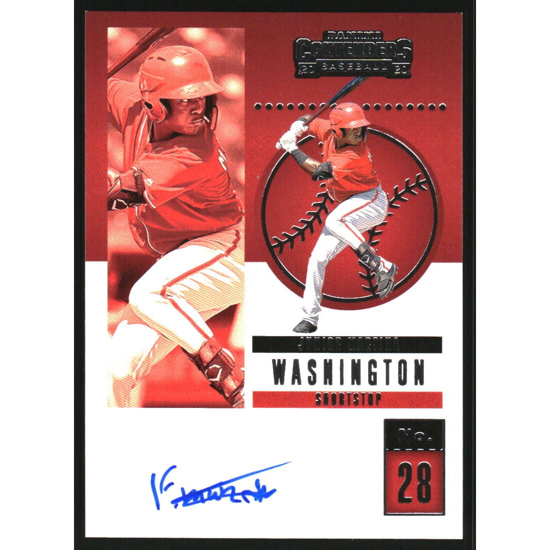 2020 Panini Contenders Contenders Autographs #24 Junior Martina
