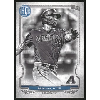 2020 Topps Gypsy Queen Black and White #81 David Peralta