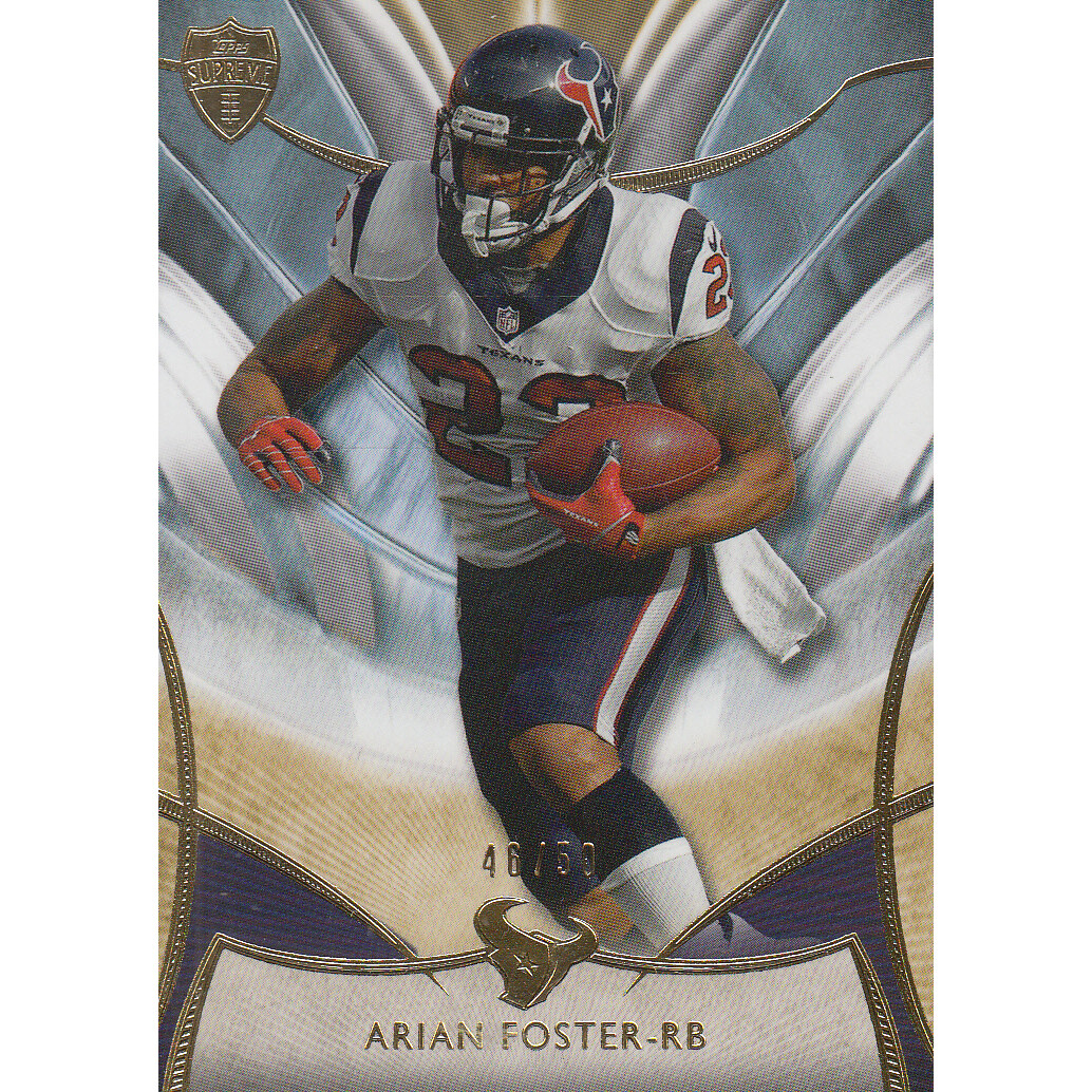 2014 Topps Supreme Sepia #75 Arian Foster 2014 Topps Supreme Sepia #75 Arian Foster