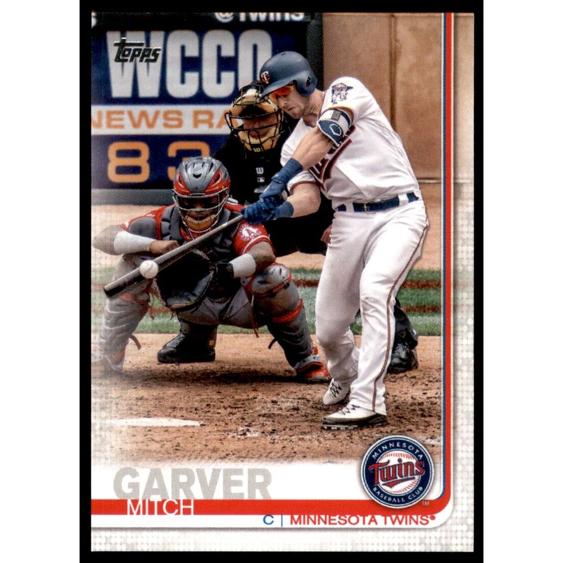 2019 Topps Advanced Stats #277 Mitch Garver. rookie card picture