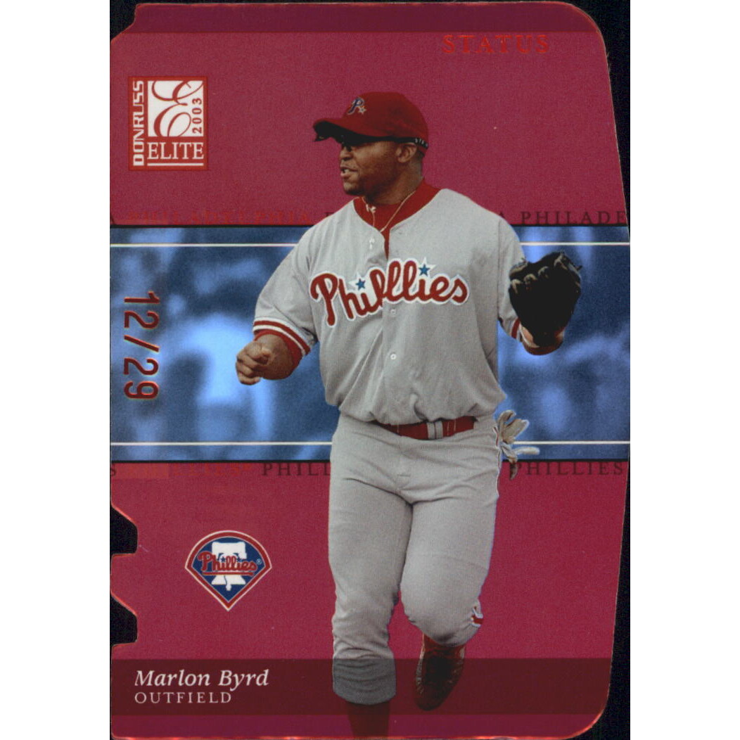 2003 Donruss Elite Status #143 Marlon Byrd/29