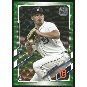 2021 Topps Green Foil #123 Beau Burrows