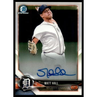 2018 Bowman Chrome Prospect Autographs #CPAMH Matt Hall