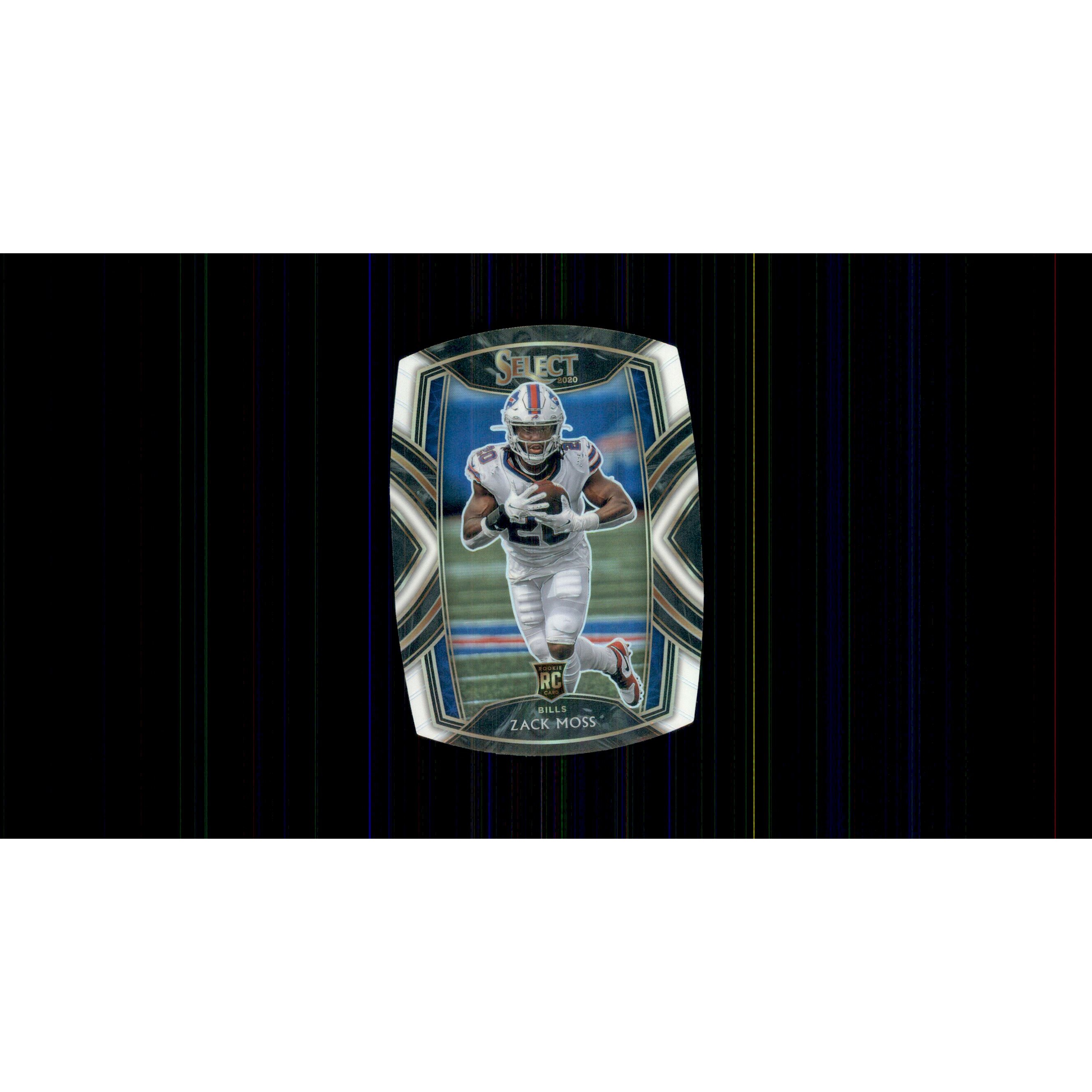 2020 Select Prizm White Die Cut #269 Zack Moss