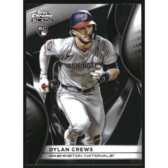 2025 Topps Chrome Black #127 Dylan Crews RC