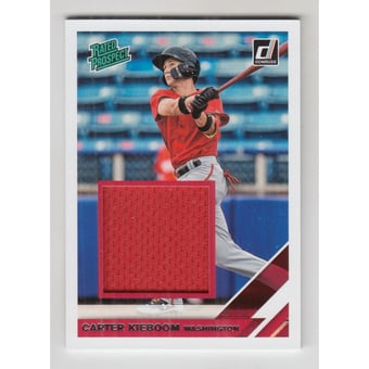 2019 Donruss Rated Prospect Materials #7 Carter Kieboom