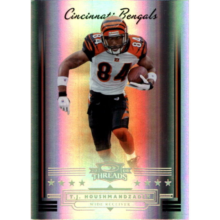 2006 Donruss Threads Gold Holofoil #35 T.J. Houshmandzadeh