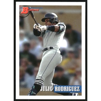 2021 Bowman Heritage Prospects #141 Julio Rodriguez