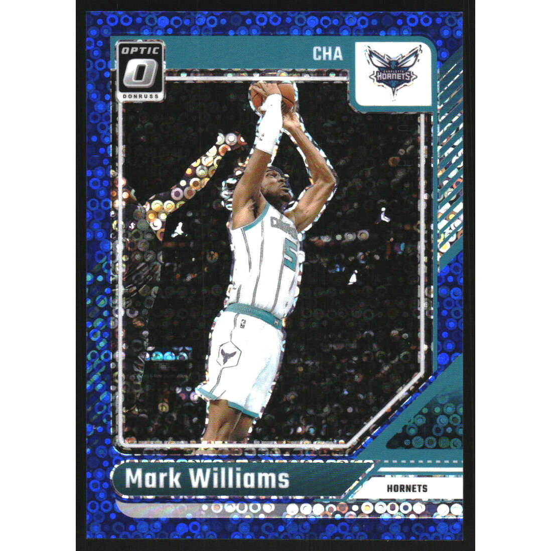 2024-25 Donruss Optic Fast Break Blue #181 Mark Williams 2024-25 Donruss Optic Fast Break Blue #181 Mark Williams