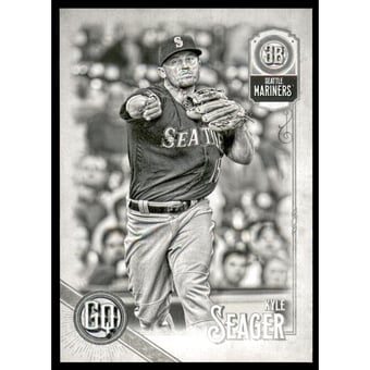 2018 Topps Gypsy Queen Black and White #225 Kyle Seager