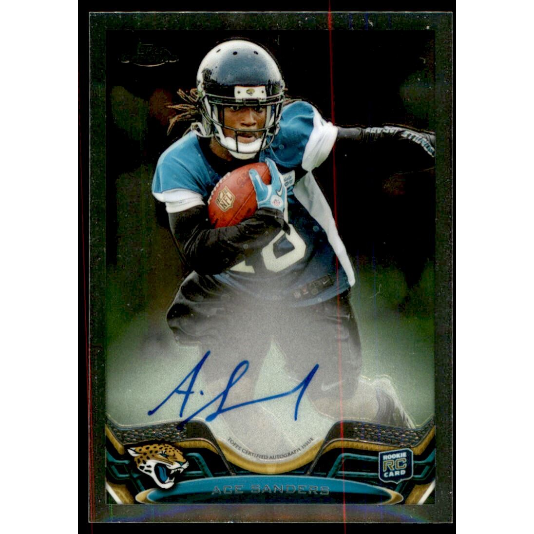 2013 Topps Chrome Rookie Autographs #79 Ace Sanders/600