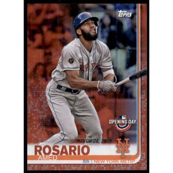 2019 Topps Opening Day Red Foil #173 Amed Rosario