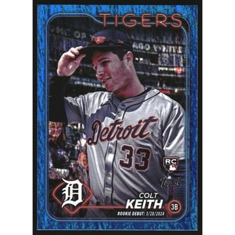 2024 Topps Update Blue Holo Foil #US192 Colt Keith