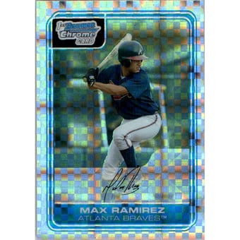 2006 Bowman Chrome Prospects X-Fractors #BC52 Max Ramirez