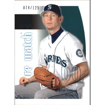 2002 SP Authentic Limited #117 Allan Simpson FW