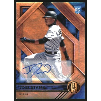 2021 Panini Gold Standard Autographs #17 Jose Devers
