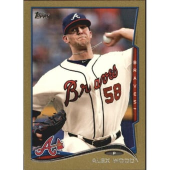 2014 Topps Mini Gold #437 Alex Wood