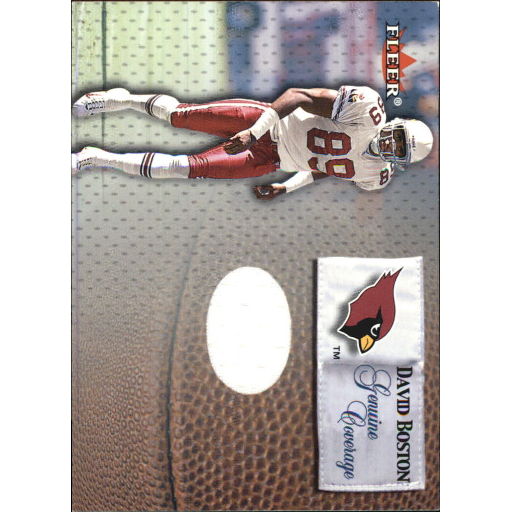 2000 Fleer Tradition Genuine Coverage #5 David Boston