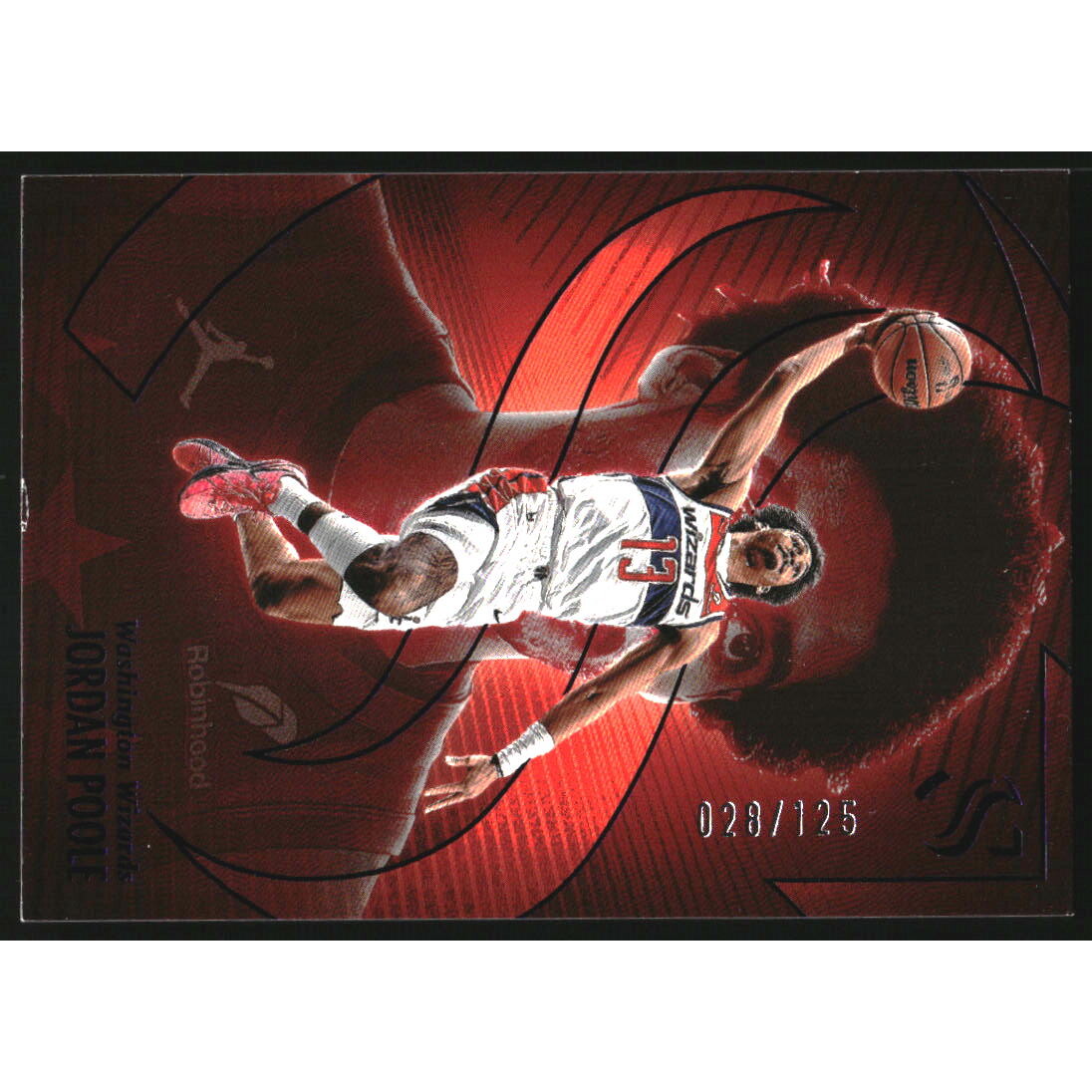 2024-25 Panini Silhouette Purple #24 Jordan Poole 2024-25 Panini Silhouette Purple #24 Jordan Poole