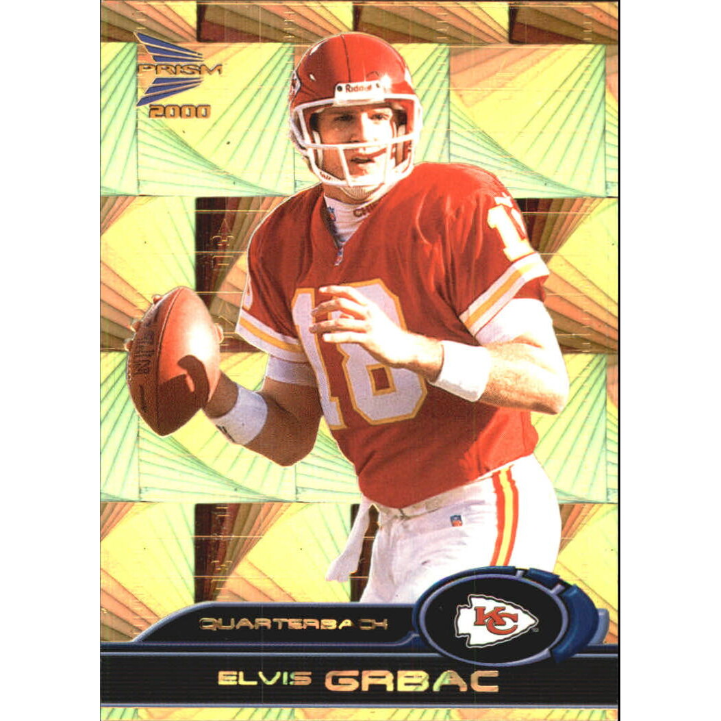 2000 Pacific Prism Prospects Holographic Gold #46 Elvis Grbac