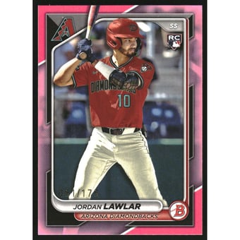 2024 Bowman Pink #96 Jordan Lawlar