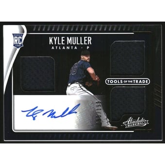 2022 Absolute Tools of the Trade 3 Swatch Signatures #4 Kyle Muller/199