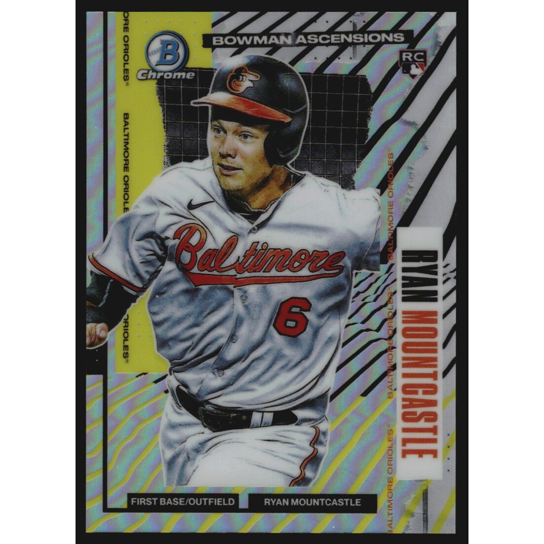 2021 Bowman Chrome Bowman Ascensions Refractors #BA5 Ryan Mountcastle