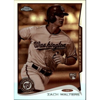 2014 Topps Chrome Sepia Refractors #62 Zach Walters