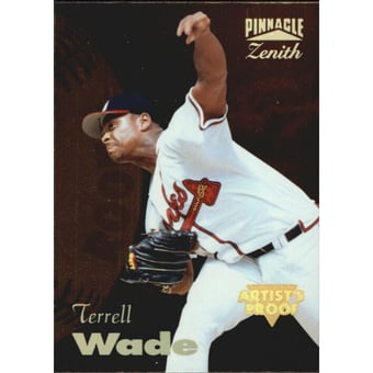 1996 Zenith Artist's Proofs #129 Terrell Wade