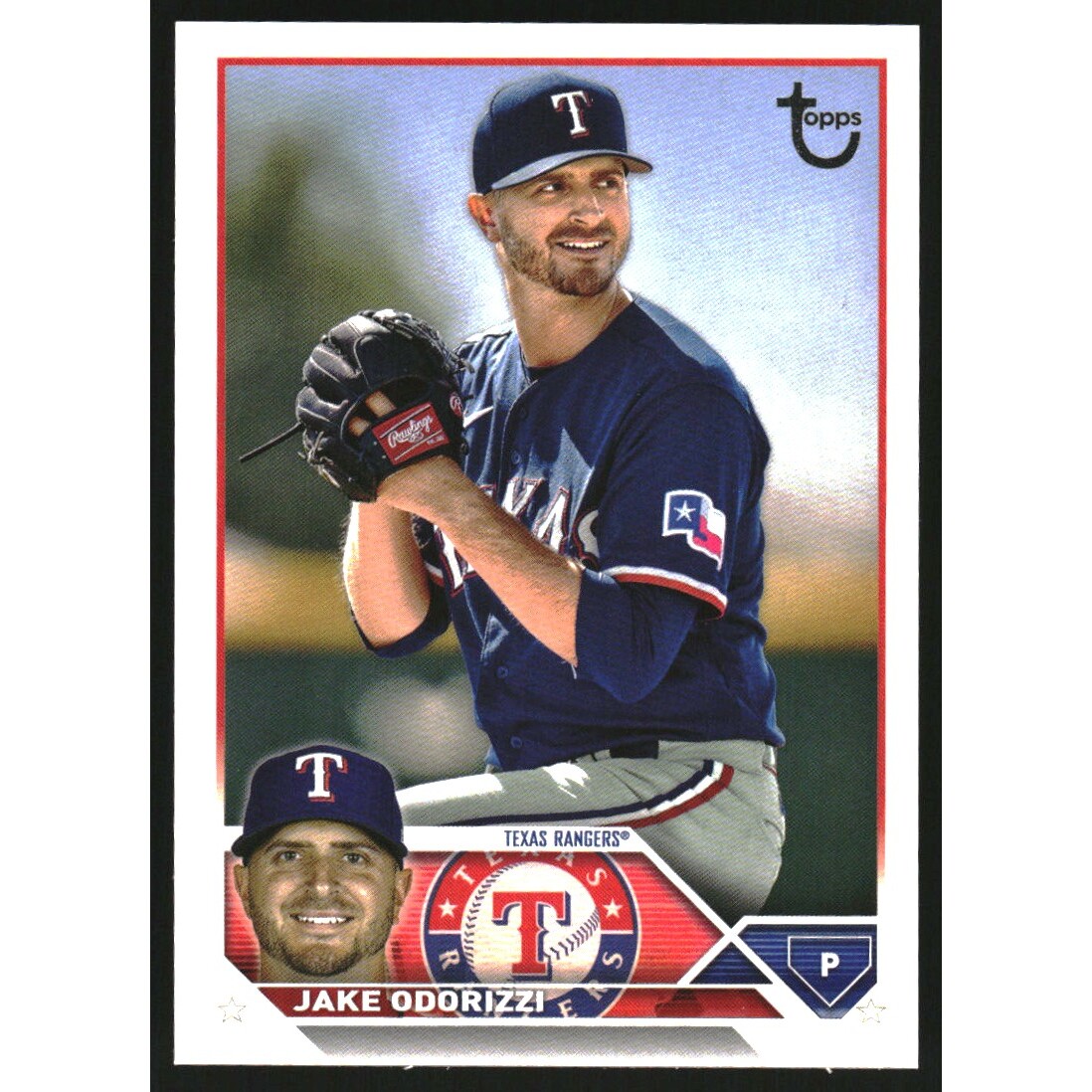 2023 Topps Update Vintage Stock #US120 Jake Odorizzi. rookie card picture