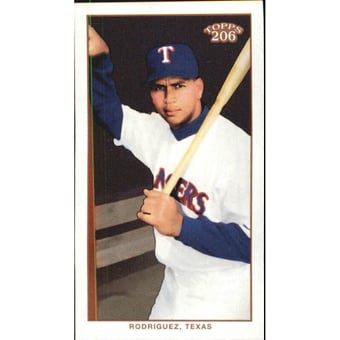 2002 Topps 206 Piedmont Black #221B Alex Rodriguez One Hand