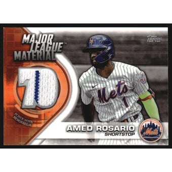 2021 Topps Major League Material Relics #MLMAR Amed Rosario