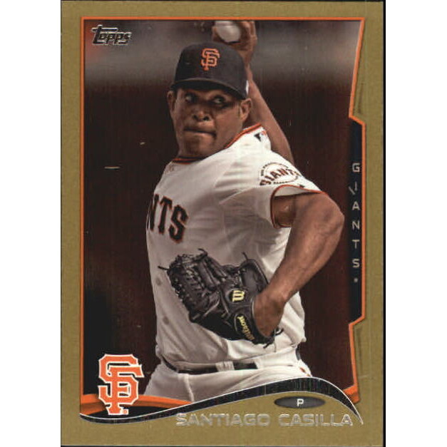 2014 Topps Mini Gold #636 Santiago Casilla 2014 Topps Mini Gold #636 Santiago Casilla