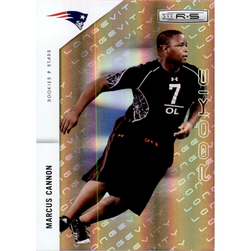 2011 Rookies and Stars Longevity Parallel Gold #210 Marcus Cannon