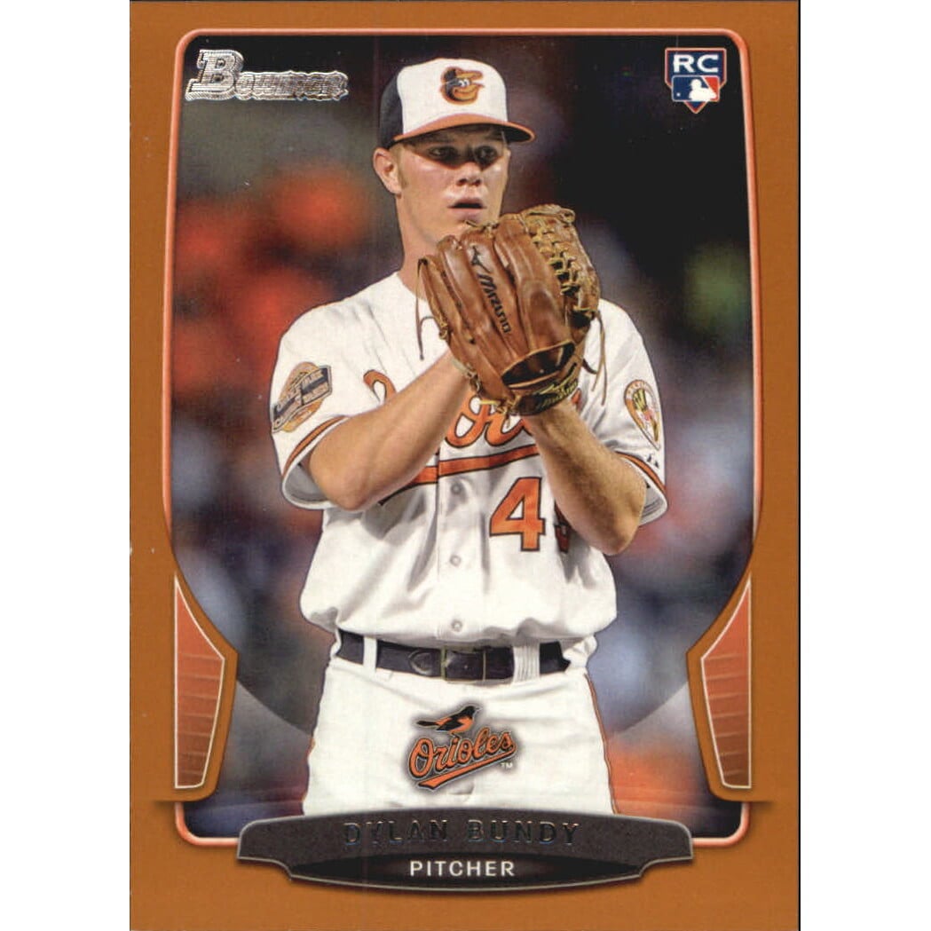2013 Bowman Draft Orange #24 Dylan Bundy. rookie card picture