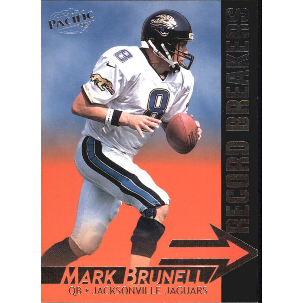 1999 Pacific Record Breakers #12 Mark Brunell