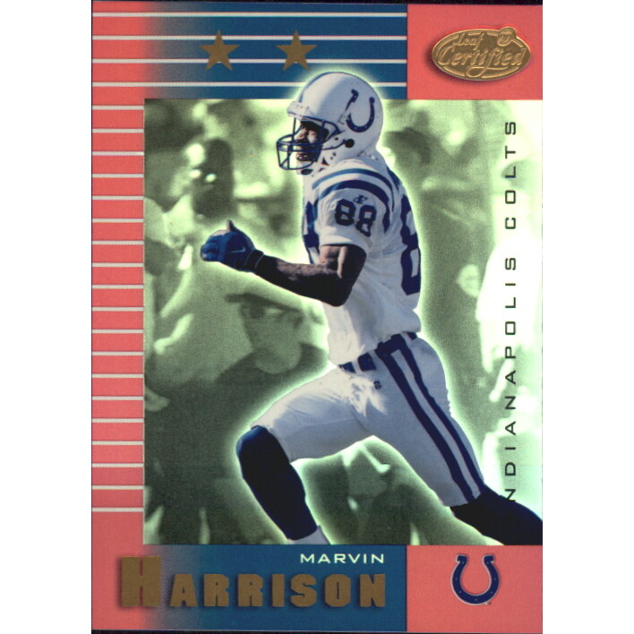 1999 Leaf Certified Mirror Red #121 Marvin Harrison