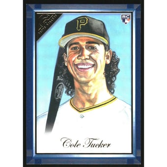 2019 Topps Gallery Blue #128 Cole Tucker