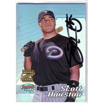2002 Bowman's Best #148 Scott Hairston AU A RC